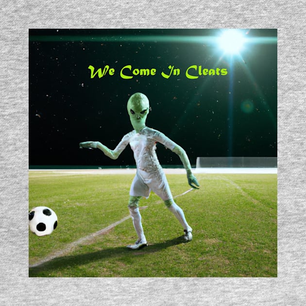 We Come In Cleats by BoldlyYouTees